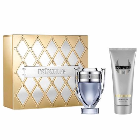 Coffret-Paco-Rabanne-Invictus-Kit---Perfume-Masculino-EDT-+-Shampoo-Kit--1